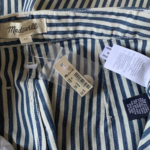 Madewell Emmett Wide-Leg Crop Pants in Herringbone - Picture 5 of 7